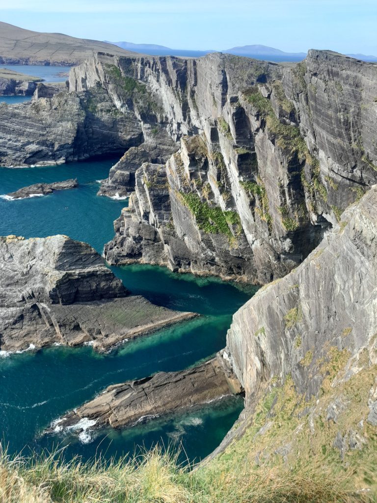 Paysage côtier du Ring de Kerry en Irlande