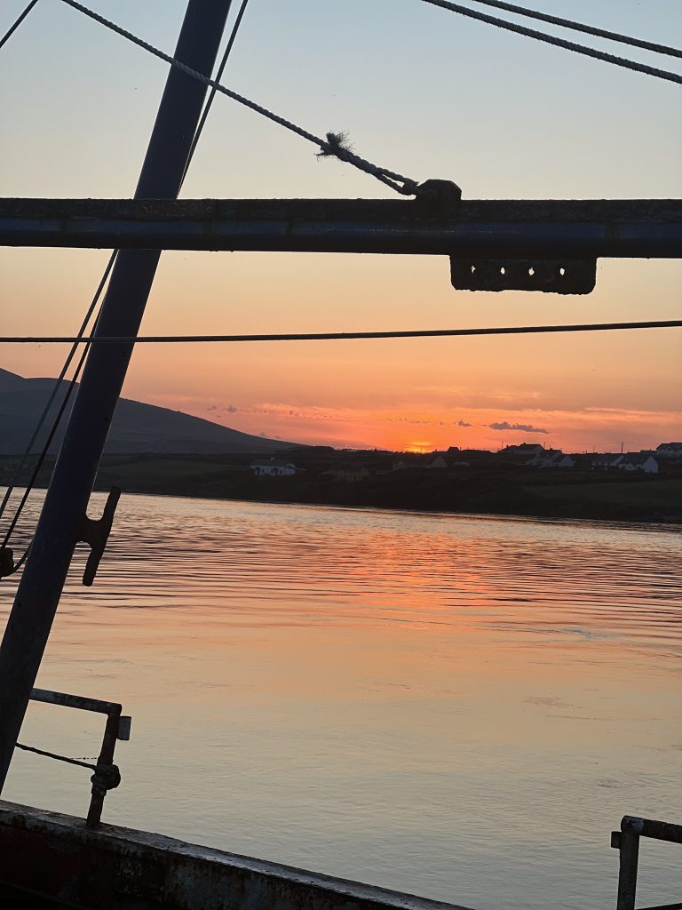 Coucher du soleil à Portmagee
